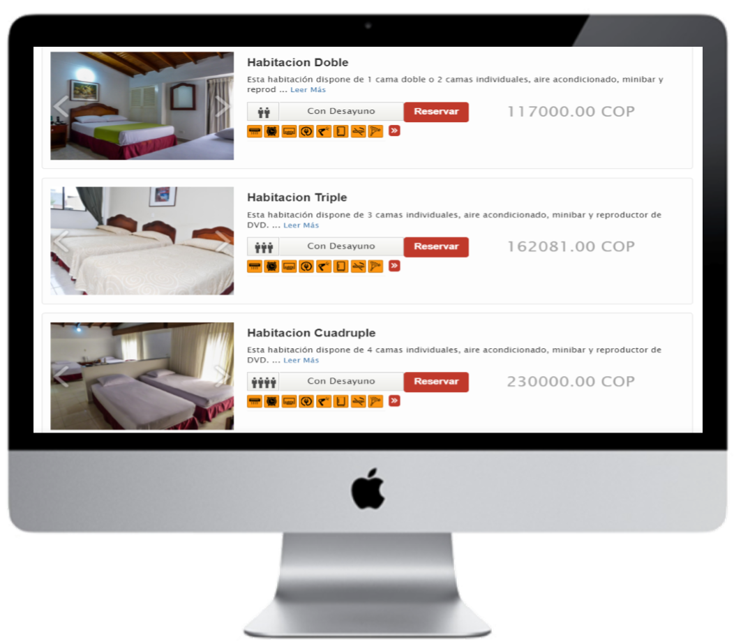 Motor de reservas para hoteles